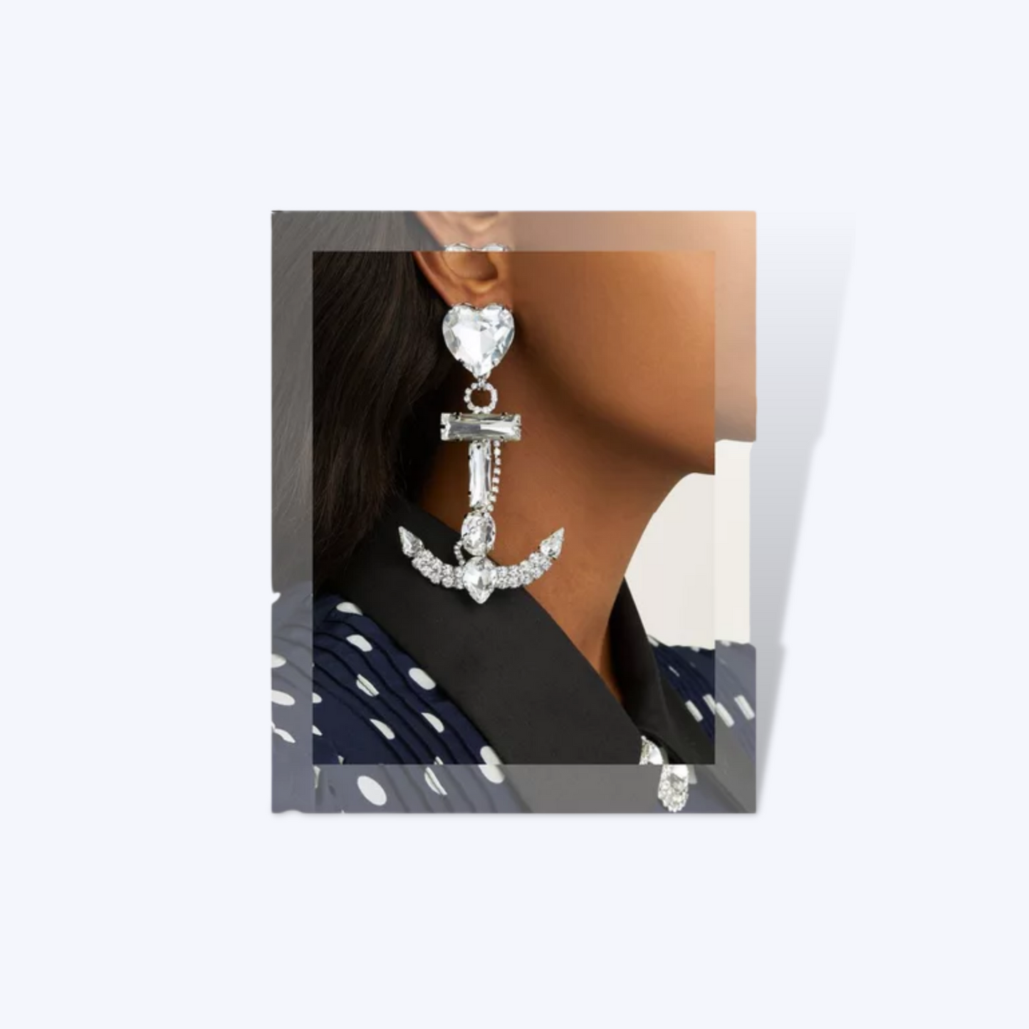 Anchor Drop Earrings